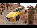 Cars vs Broken bridge for Jump High speed - BeamNG.drive | BeamNG-Cars TV