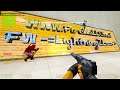 Counter Strike Source - Zombie Escape Mod online gameplay on ze_FireWaLL_laboratory_part1 map