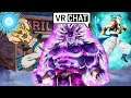 Demon God of Destruction Broly Fights 2 Gogetas in VRchat!