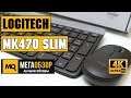 Logitech MK470 Slim обзор мышки и клавиатуры