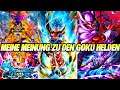 MEINE Meinung zu den neuen Goku Step Up Helden! 🤔 Gewinnspiel Ankündigung! | Dragon Ball Legends