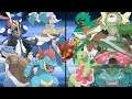 Pokemon Battle Of Starters: Water Starters Vs Grass Starters