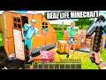 REAL LIFE MINECRAFT BOX FORT HOUSE BATTLE CHALLENGE (Papa Jake Vs Logan)