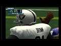 (SEGA SPORTS NFL 2K2) Oakland Raiders vs New York Giants PS2