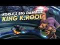 The BIG DAMAGE King K. Rool Plays!! | Smash Ultimate Coaching