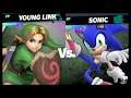Super Smash Bros Ultimate Amiibo Fights   Request #9739 Young Link vs Sonic