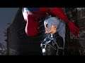 The Amazing Spider Man vs Black Cat fight & love scene on the roof