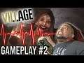 Akasan Plays: Resident Evil Village #2 - w/ real Heart Monitor!!!