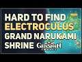 Hard to find Grand Narukami Shrine Electroculus Genshin Impact