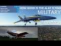 How Good is The Ai at Flying Military Aircraft in Microsoft Flight Simulator | P-51 Mustang vs F-18|