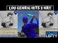 LOU GEHRIG HITS 3 HOME RUNS! Ranked Seasons Highlights in MLB The Show 19!