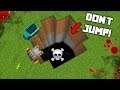 MC NAVEED AND MARK FRIENDLY ZOMBIE JUMP INSIDE A DANGEROUS PIT! DON'T GO INSIDE THIS PIT! Minecraft