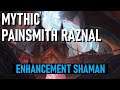 Mythic Painsmith Raznal [First Kill] - Enhancement Shaman POV | World of Warcraft | Waves