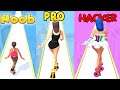 NOOB vs PRO vs HACKER in High Heels!