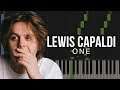 One - Lewis Capaldi | Piano Tutorial