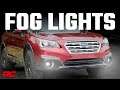 2015-2019 Subaru Outback 2 inch LED Light Cube Fog Light Kit