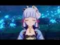 Ayaka dance for traveller Lumine in Ayaka story quest | Genshin Impact
