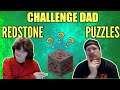 BY POPULAR REQUEST.. REDSTONE CHALLENGE #3 - Challenge Dad