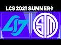 CLG vs TSM - LCS 2021 Summer Split Week 2 Day 3 - Counter Logic Gaming vs Team SoloMid