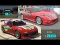 GTA V Online LS Tuner DLC cars vs Real life Cars & New F&F Builds