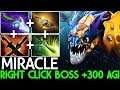 MIRACLE [Slark] Rampage Right Click Boss +300 Agi Gameplay 7.23 Dota 2