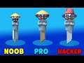 Noob Vs Pro Vs Hacker Mr. Slice ASMR Sound Gameplay iOS - Android 2021