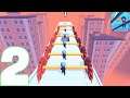 Roof Rails | New Update Gameplay Walkthrough All Level 4 - 12 (Android,iOS) Part 2