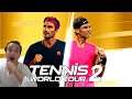 TENNIS WORLD TOUR 2 - O jogo é bom? - Federer x Nadal (Roland Garros)
