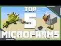 Top 5 Simple Micro Farms That You NEED! | Minecraft 1.14