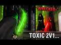 TOXIC PLAYER RUNS IN FEAR AFTER LOSING A 2V1 IN BATTLEFRONT 2! (Battlefront 2)