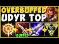WTF! RIOT 100% BROKE TOP LANE WITH NEW OVERBUFFED UDYR BUILD! UDYR TOP GAMEPLAY! - League of Legends