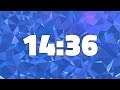 14 MINUTES AND 36 SECONDS TIMER COUNTDOWN [876 seconds - 14:36]