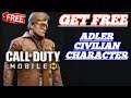 GET FREE ADLER CHARACTER IN COD MOBILE | GLOBAL USERS WILL GET ADLER IN FUTURE