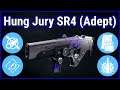 Hung Jury SR4 (Adept) God Roll Guide (Best PvE Scout) | Destiny 2