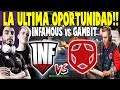 INFAMOUS vs GAMBIT [Game 1] - La Ultima Oportunidad!! - EPICENTER MAJOR 2019 DOTA 2