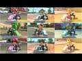 Mario Kart 8 - All Characters Race Gameplay Compilation (4K60fps)