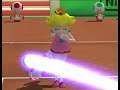 Mario Power Tennis - Peach vs Koopa Troopa