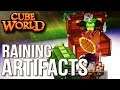 ONE MORE ARTIFACT & ONE TOUGH FIGHT - Let's Play Cube World 2019 [Co-Op] | Episode #14