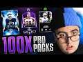OPENING 100x PRO PACKS in MADDEN MOBILE 22!! NEW GAME!