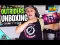 OUTRIDERS GAME OFFICIAL CARE PACKAGE UNBOXING