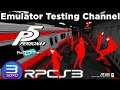 Persona 5 4k | RPCS3 0.1.8 | PS3 Emulator