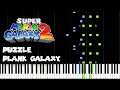 Puzzle Plank Galaxy - Super Mario Galaxy 2 (Piano Tutorial) [Synthesia]