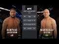 Rampage Jackson Vs. Wanderlei Silva : UFC 4 Gameplay (Legendary Difficulty) (AI Vs AI) (PS4)