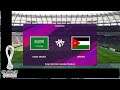 ⚽ Saudi Arabia    vs  Jordan   ⚽ | 🏆 ⚽ Fifa Arab Cup    (1/12/2021) 🎮 PES 21