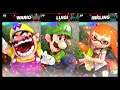 Super Smash Bros Ultimate Amiibo Fights – Request #20649 Wario vs Luigi vs Inkling