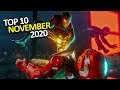 Top 10 Best Upcoming Games of November 2020 | PC,PS4,PS5,Xbox One,Xbox Series X/S