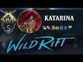WHY IS KATARINA TOO BROKEN!!! BUILD AND RUNES -WILD RIFT (UNLIMITED SKILL COMBO!)