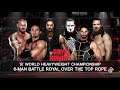 WWE 2K16 Sting VS Reigns,Neville,Rollins,Orton,Bryan Battle Royal Match WWE World Heavyweight Title