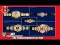 WWE 2K20 CREATION SHOWCASE| CHAMPIONSHIPS OF ISW
