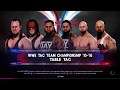 WWE 2K20 Undertaker,Kane VS Jimmy,Jey,Anderson,Gallows Tables Elimination Match WWE Tag Titles '16
